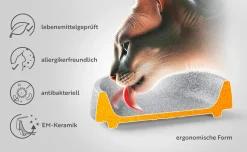 Alles Für Das Haustier * Denk Keramische Werkstätten Katzennapf Granitkeramik