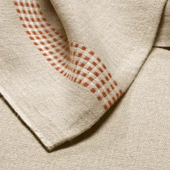 Geschirrtücher * Charvet Editions Küchenhandtuch Leinen Rot