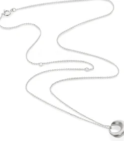 Schmuck * Guthmann Kette mit Anhänger matt, Silber