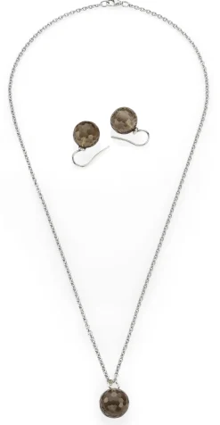 Schmuck * Ménard Kette mit Rauchquarz-Anhänger
