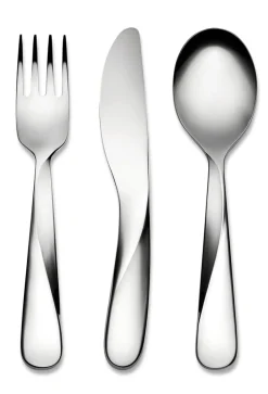 Kindergeschirr * Alessi Kinderbesteck Giro