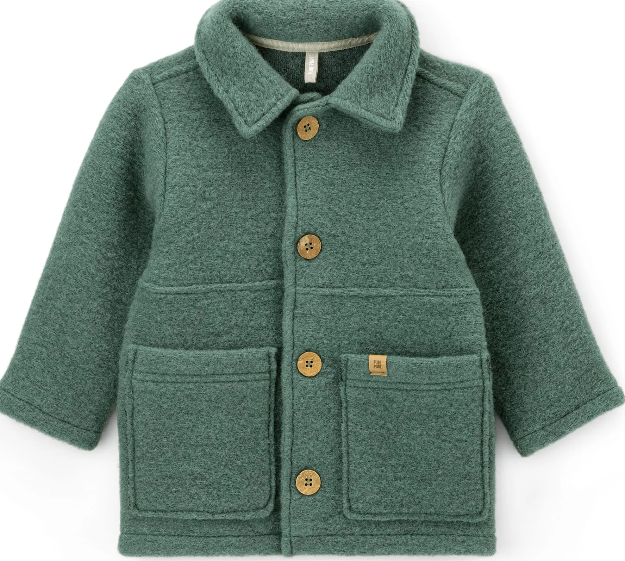 Kinderbekleidung * Pure Pure Kinder-Hemdjacke Wollwalk
