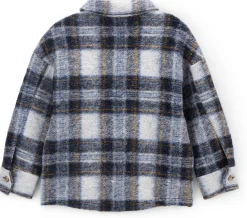 Kinderbekleidung * Pure Pure Kinder-Hemdjacke Wollwalk kariert