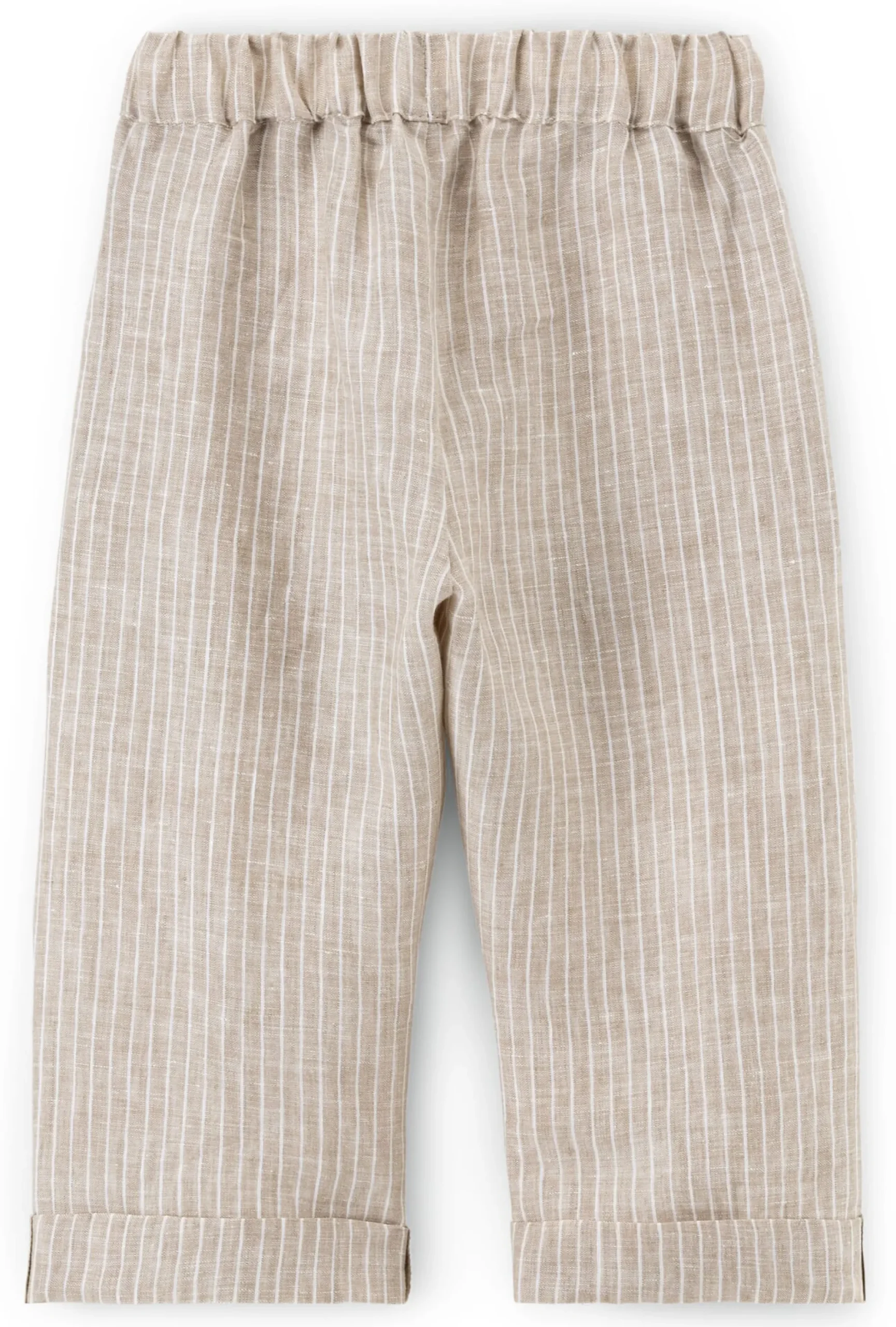 Kinderbekleidung * Pure Pure Kinder-Hose Leinen gestreift