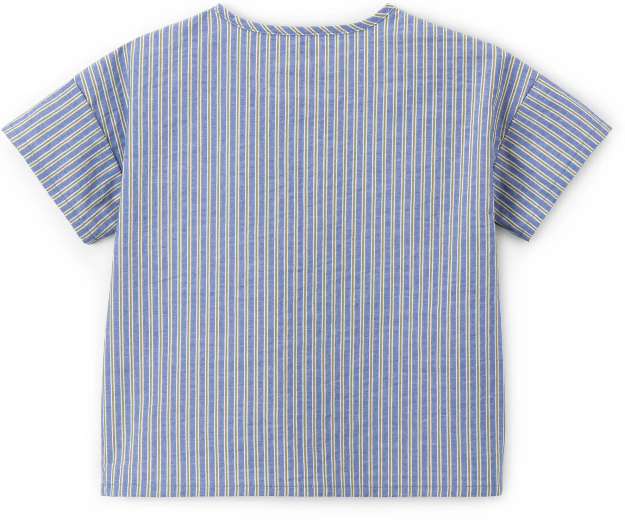 Kinderbekleidung * Pure Pure Kinder-Kurzarmshirt Baumwolle gestreift