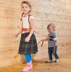 Bewegungsspiele|Outdoorspiele * nic - Spiel + Art Kinder-Pferdegeschirr Rindleder