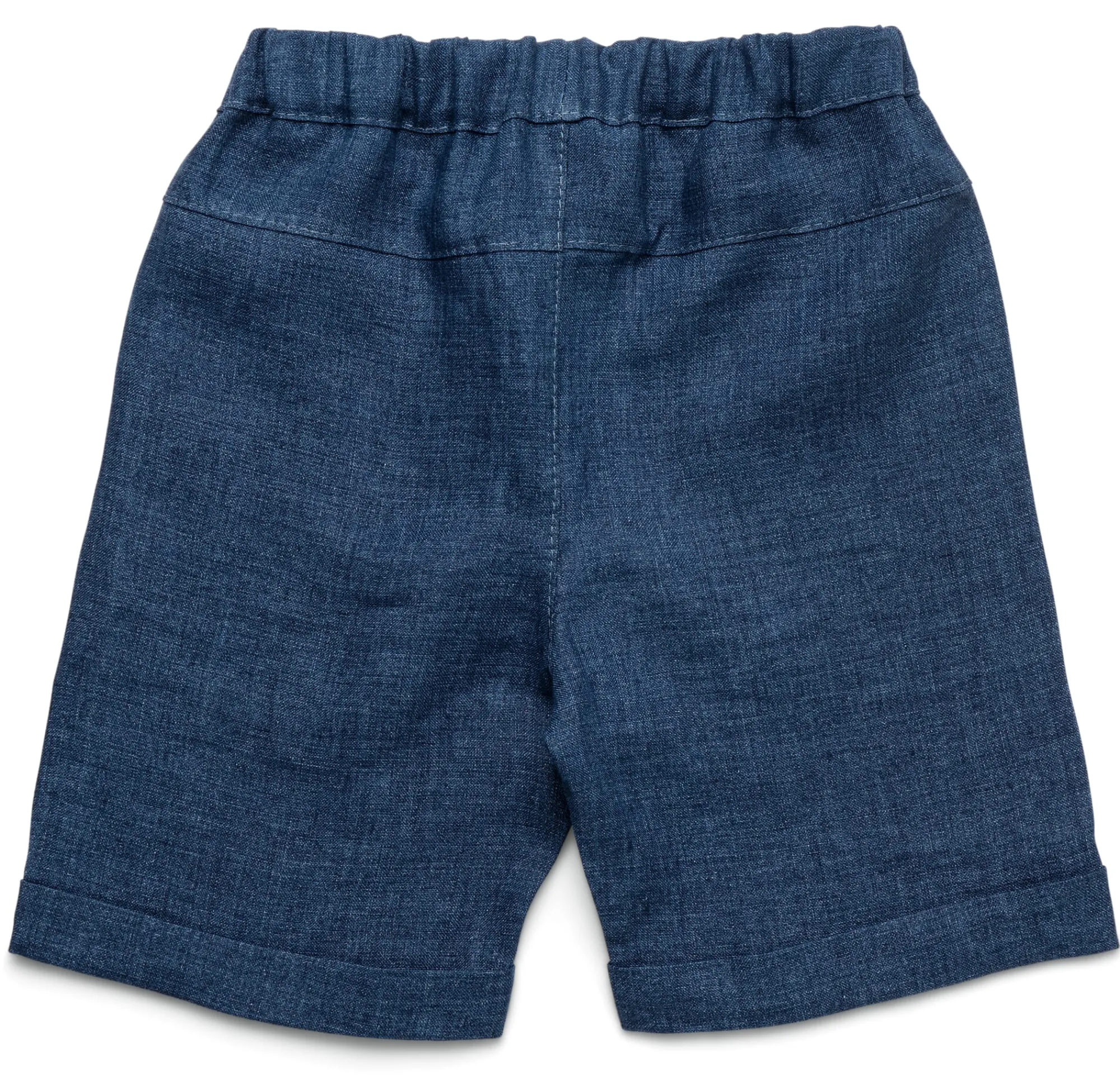 Kinderbekleidung * Pure Pure Kinder-Shorts Leinen Denimblau