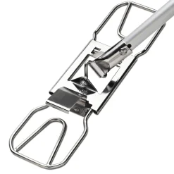 Boden- & Fensterreinigung * P.R. Preisbörse & direkt Vertrieb Klapphalter Edelstahl mit Aluminiumstiel