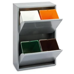 Mülleimer * Dottus Trade Klappschrank Stahl