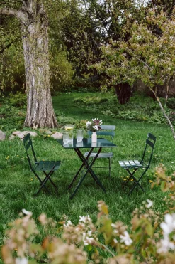 Gartenstühle * Demar Forge Klappstuhl Stahl Dunkelgrün