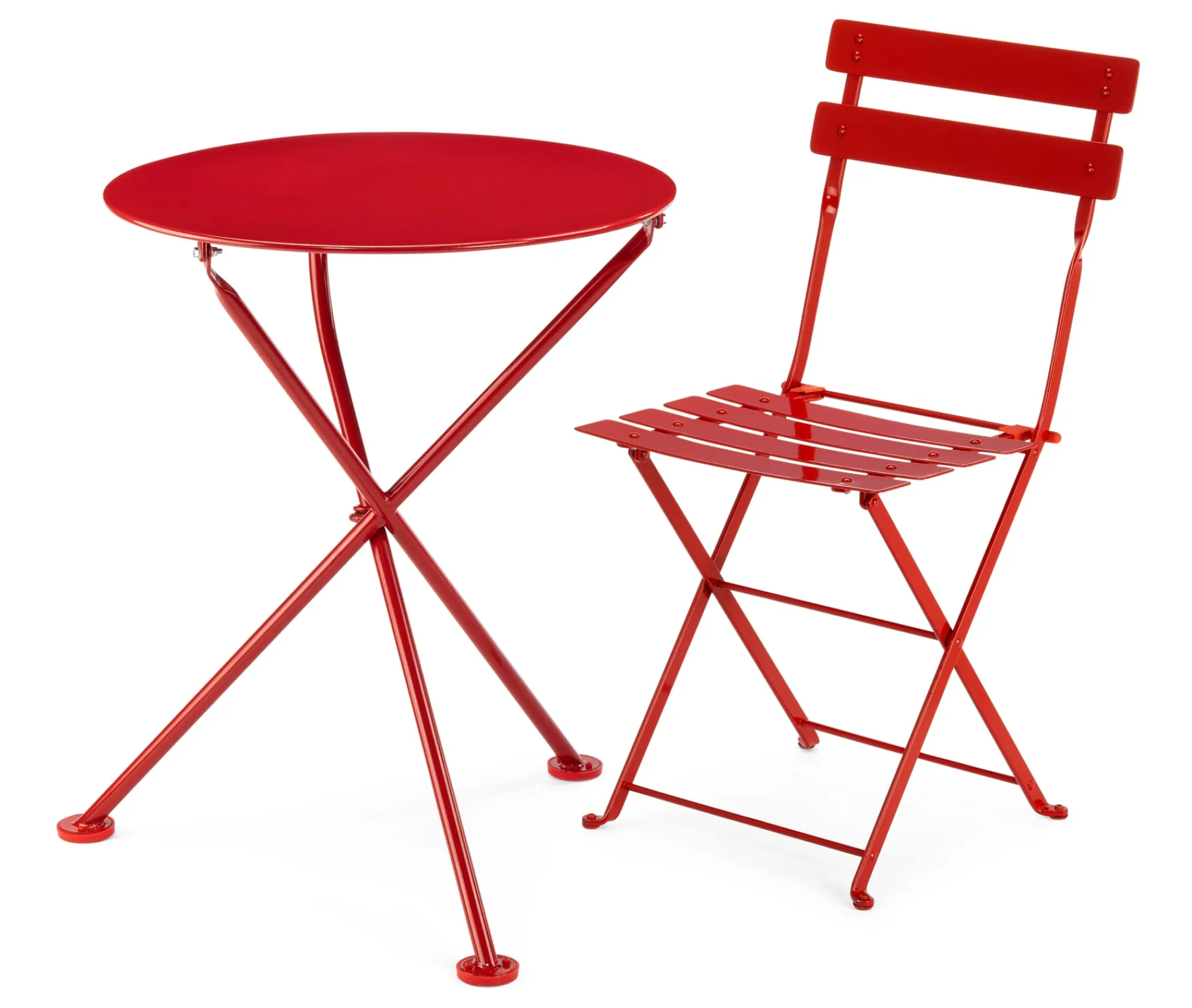 Gartenstühle * Demar Forge Klappstuhl Stahl Rot