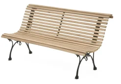 Gartenbänke * Manufactum Klassische Lattenbank Eichenholz
