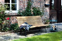 Gartenbänke * Manufactum Klassische Lattenbank Eichenholz