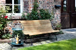 Gartenbänke * Manufactum Klassische Lattenbank Eichenholz
