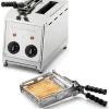 Toaster * Milantoast Klassischer Sandwichtoaster mit Zangen