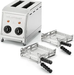 Toaster * Milantoast Klassischer Sandwichtoaster mit Zangen