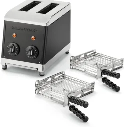 Toaster * Milantoast Klassischer Sandwichtoaster mit Zangen