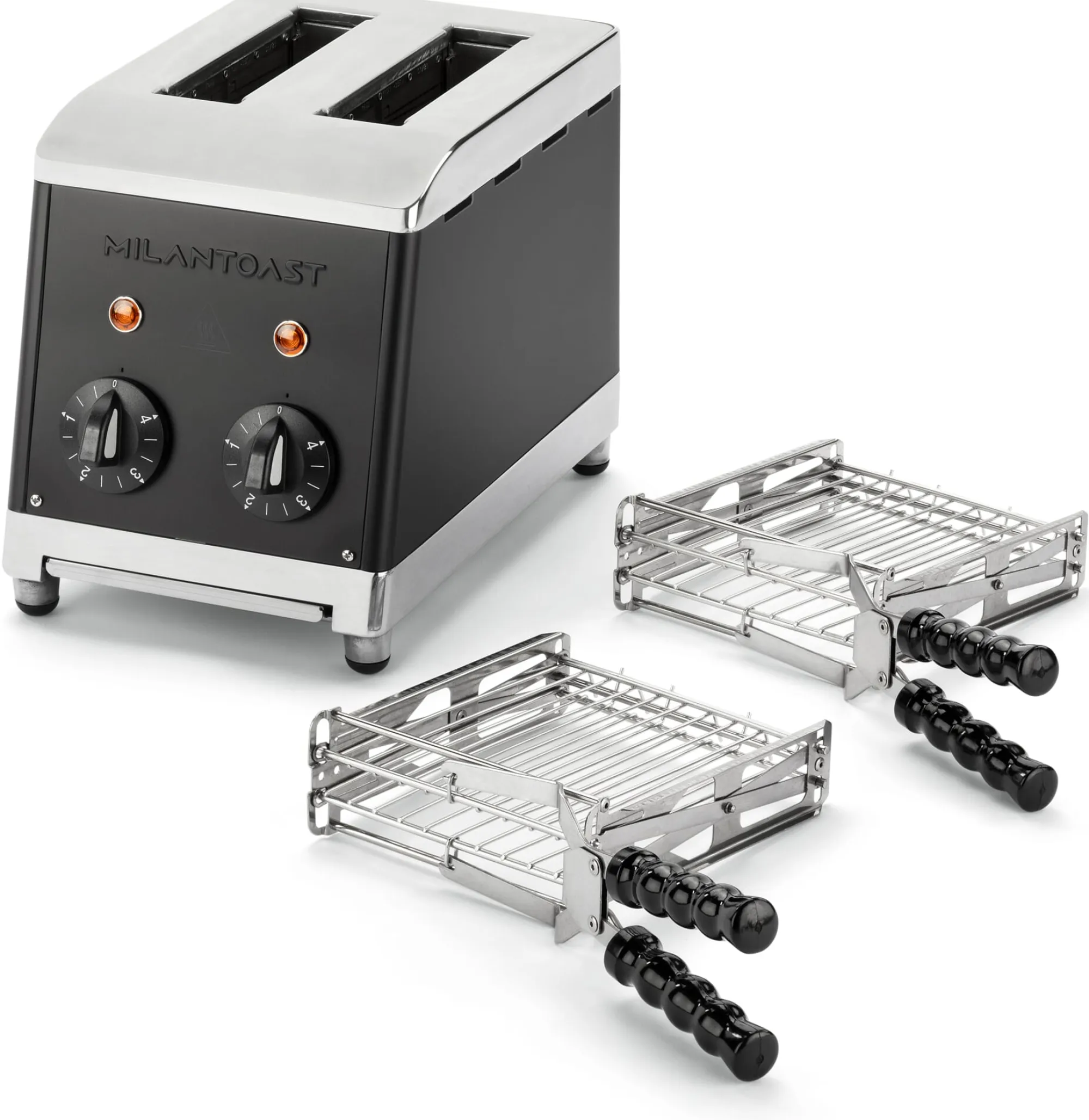 Toaster * Milantoast Klassischer Sandwichtoaster mit Zangen