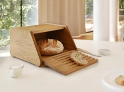 Brotkästen & -Beutel * BREKA Kleiner Brotkasten Eichenholz