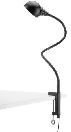 Schreibtischleuchten|Tischleuchten * STILETTO DESIGN VERTReiB Klemmleuchte flexibel Schwarz