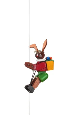 Physikalisches Spielzeug|Holzspielzeug * Peter Ulbricht Kletterfigur Hase
