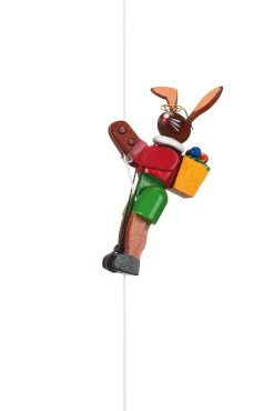 Physikalisches Spielzeug|Holzspielzeug * Peter Ulbricht Kletterfigur Hase