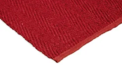 Teppiche * August Schär Kokosteppich Fischgrat Rot