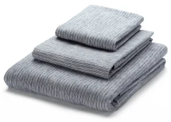 Bettwaren & Bettwäsche * Sampedro Kopfkissenbezug Flanell Fischgrat Blau
