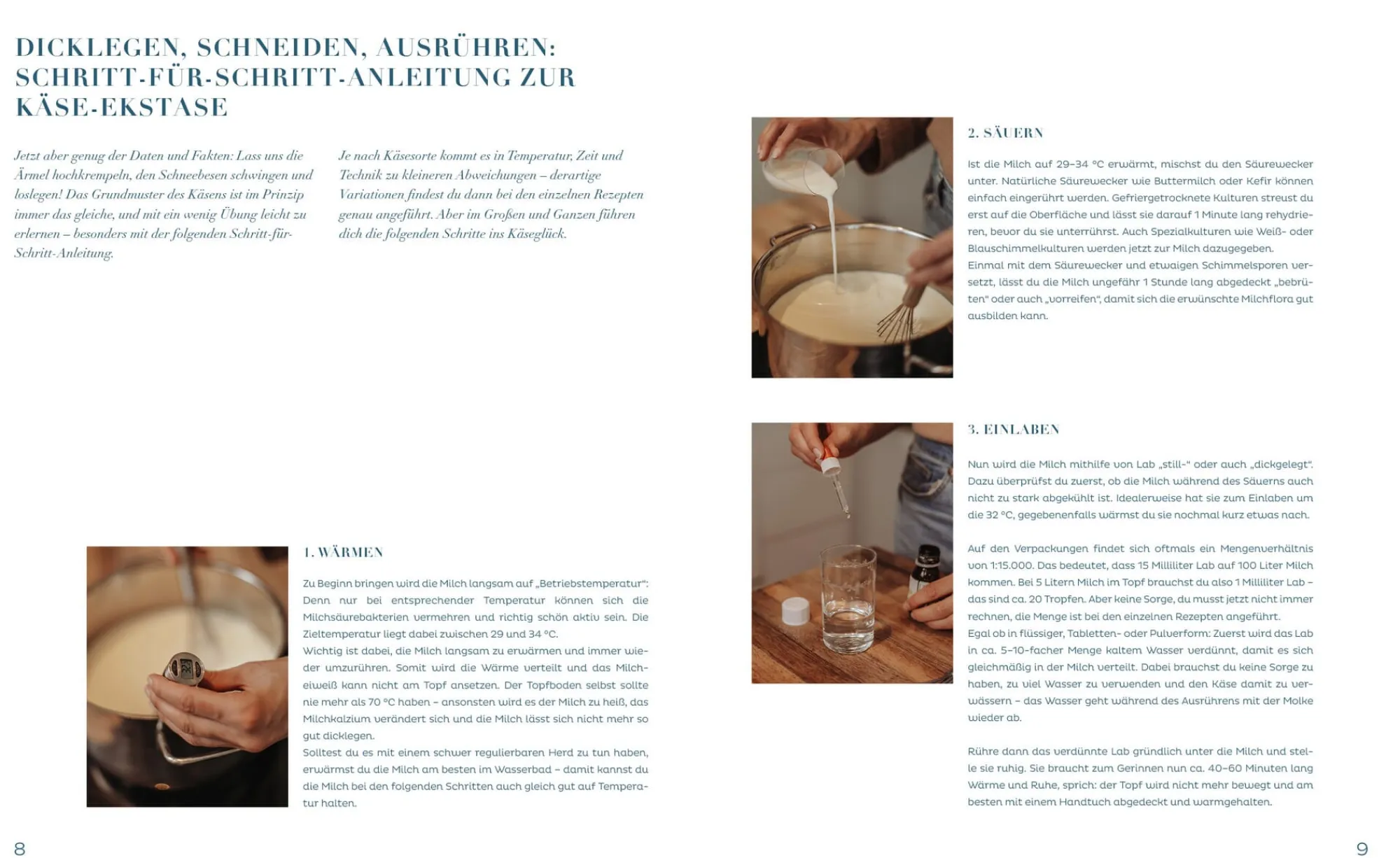 Kochen & Backen * Löwenzahn Verlag Käseglück