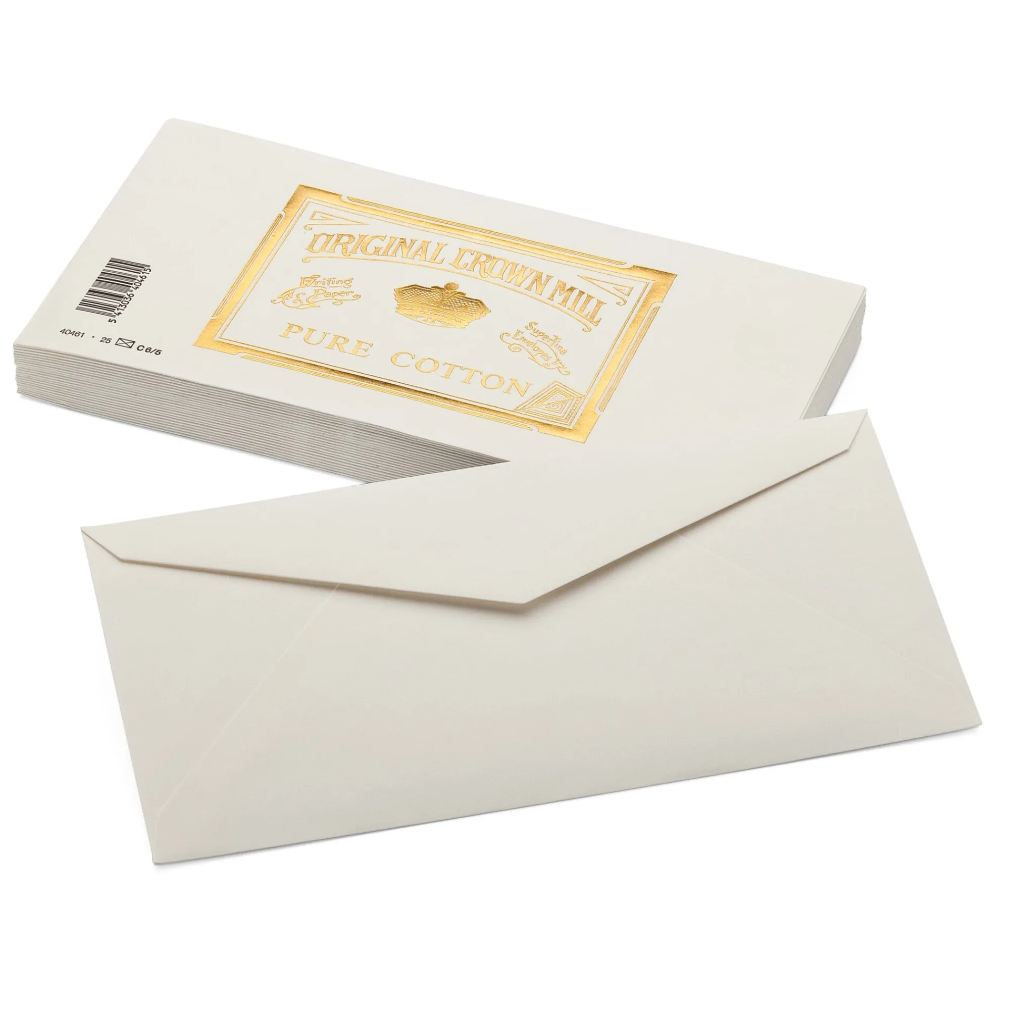 Briefpapier|Papeterie * Crown Mill Kuvert Lang