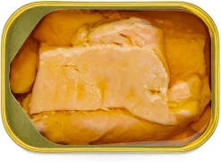 Fischkonserven * Hink Lachsforelle mit kaltgepresstem Rapsöl