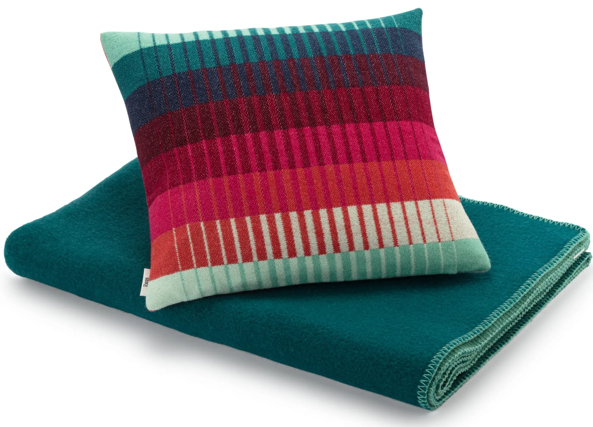 Decken * Røros Tweed Lammwolldecke Doubleface
