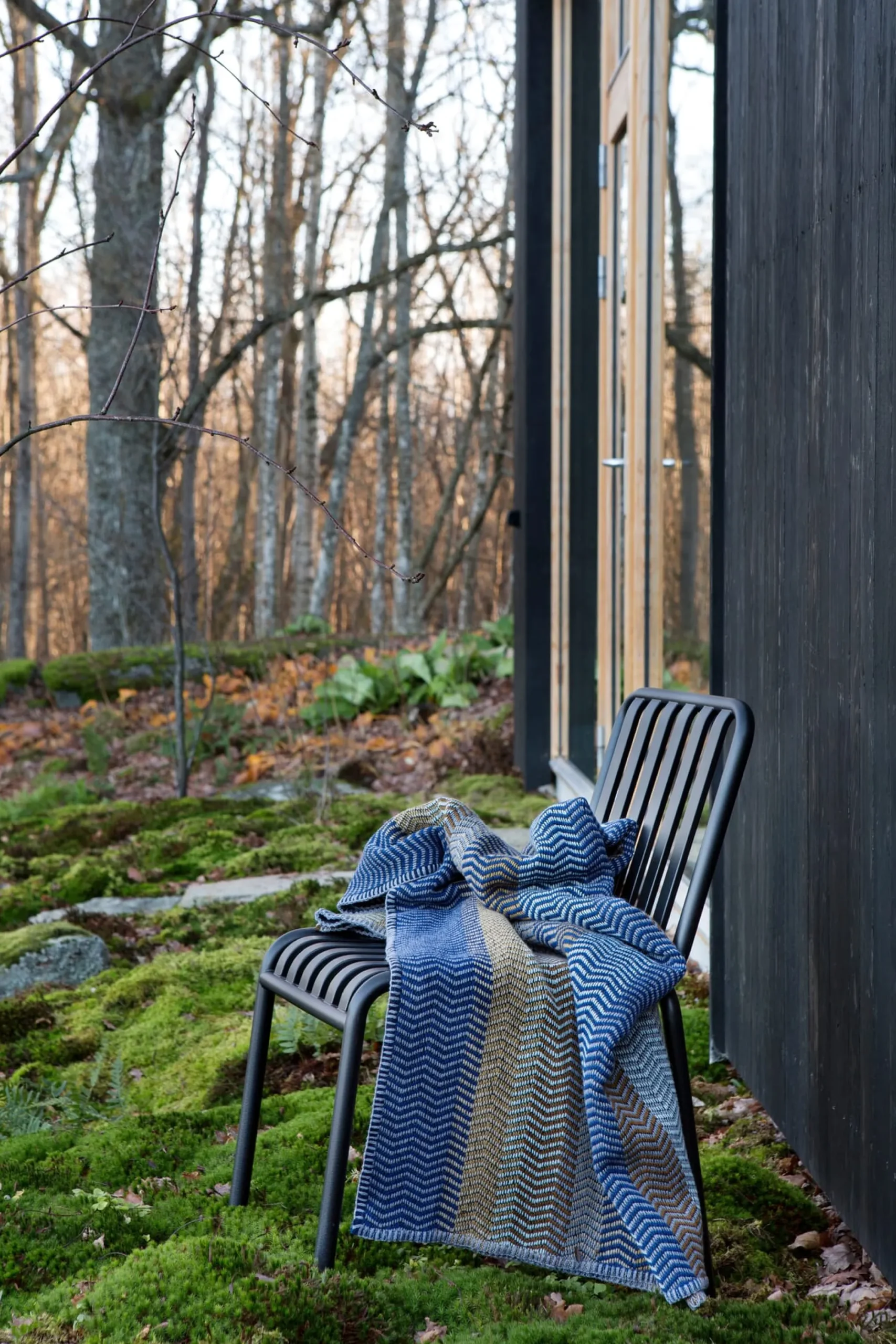 Decken * Røros Tweed Lammwolldecke Naturtöne Fri