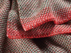 Decken * Røros Tweed Lammwolldecke Una
