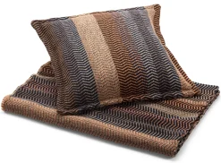 Kissenbezüge & Sitzauflagen * Røros Tweed Lammwollkissenbezug Naturtöne Fri