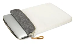 Notebook- & Aktentaschen * QWSTION Laptop Tasche Bananatex Weiß