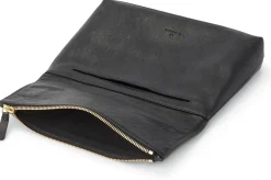 Umhänge- & Handtaschen * Il Bisonte Lederhandtasche, schwarz