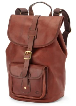 Rucksäcke|Outdoorausrüstung * Croots Lederrucksack Braun