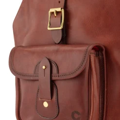 Rucksäcke|Outdoorausrüstung * Croots Lederrucksack Braun