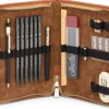 Etuis & Federtaschen|Stiftetuis * Manufactum Lederschreibetui mit Füllung