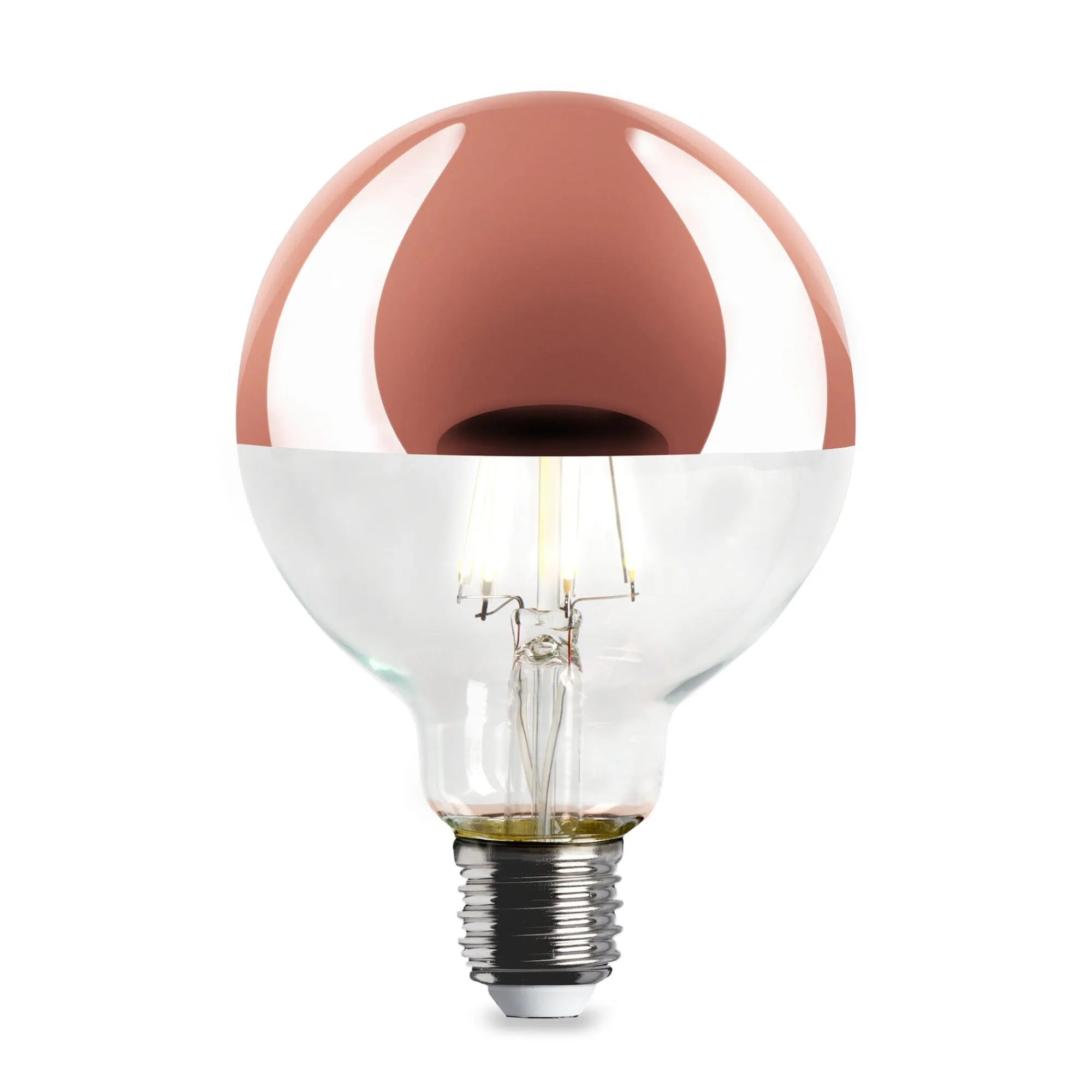 Leuchtmittel * LED-Kopfspiegellampe Globe, Kupfer