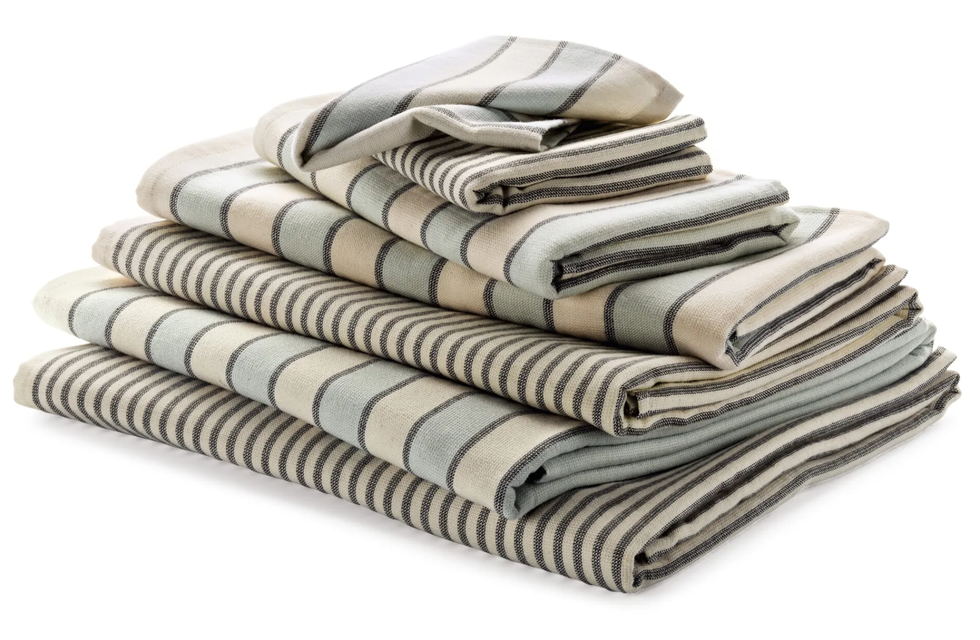 Badtextilien|Wohnaccessoires * Manufactum Leichtfrottier gestreift