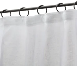 Vorhänge & Gardinen * Leinenweberei Vieböck Leinengardine Voile Weiß