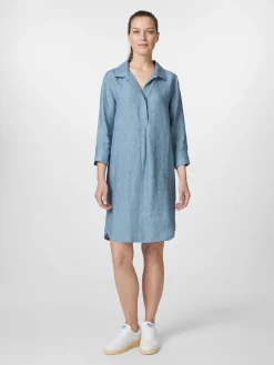 Kleider * Manufactum Leinenkleid Hellblau