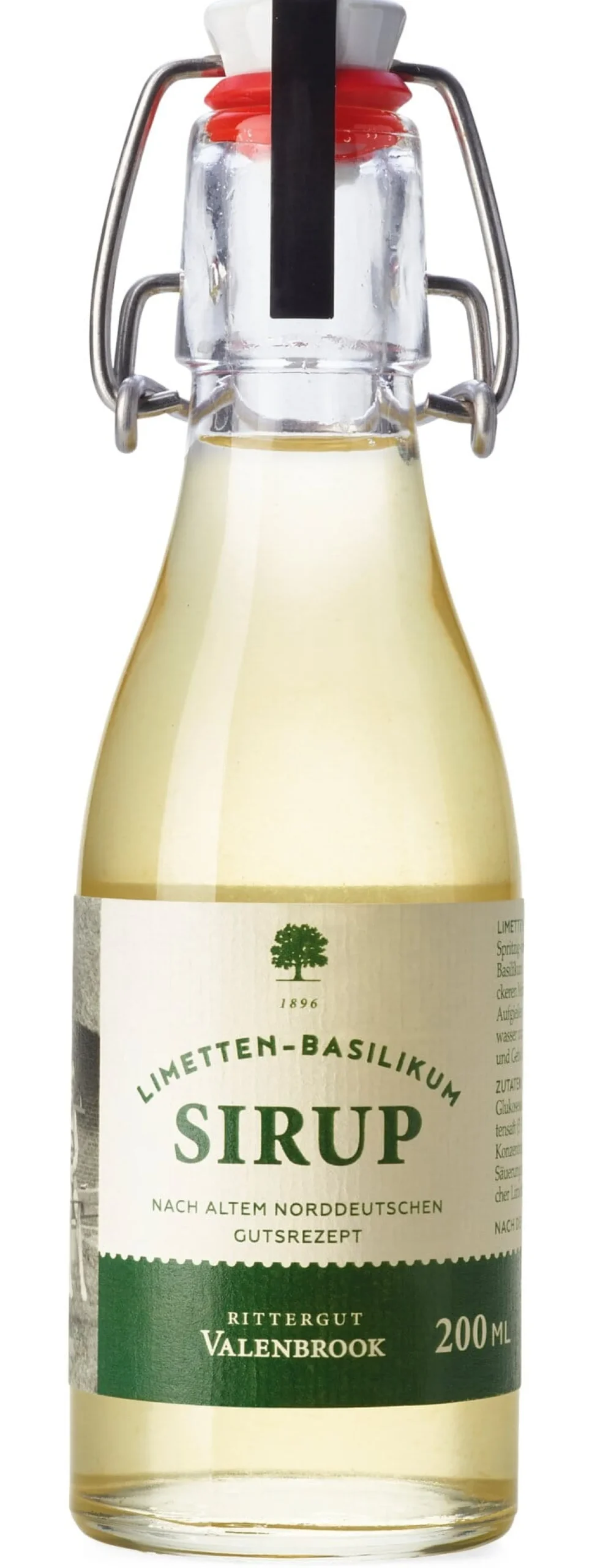 Sirup * LAUX Limetten-Basilikum-Sirup