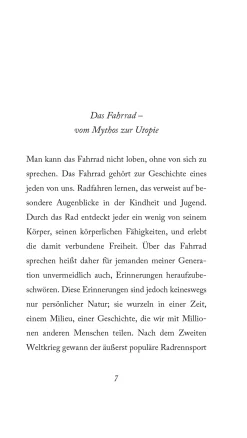 Sonstiges * Verlag C H Beck Lob des Fahrrads