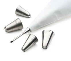 Backzubehör * Schneider Lochtüllen Edelstahl Set