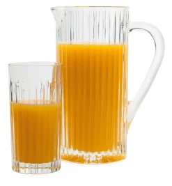 Gläser * RCR Cristalleria Italiana Longdrinkglas gerippt