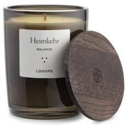 Räucherwerk & Raumduft|Duftkerzen * Looops Duftkerze mit Holzdeckel