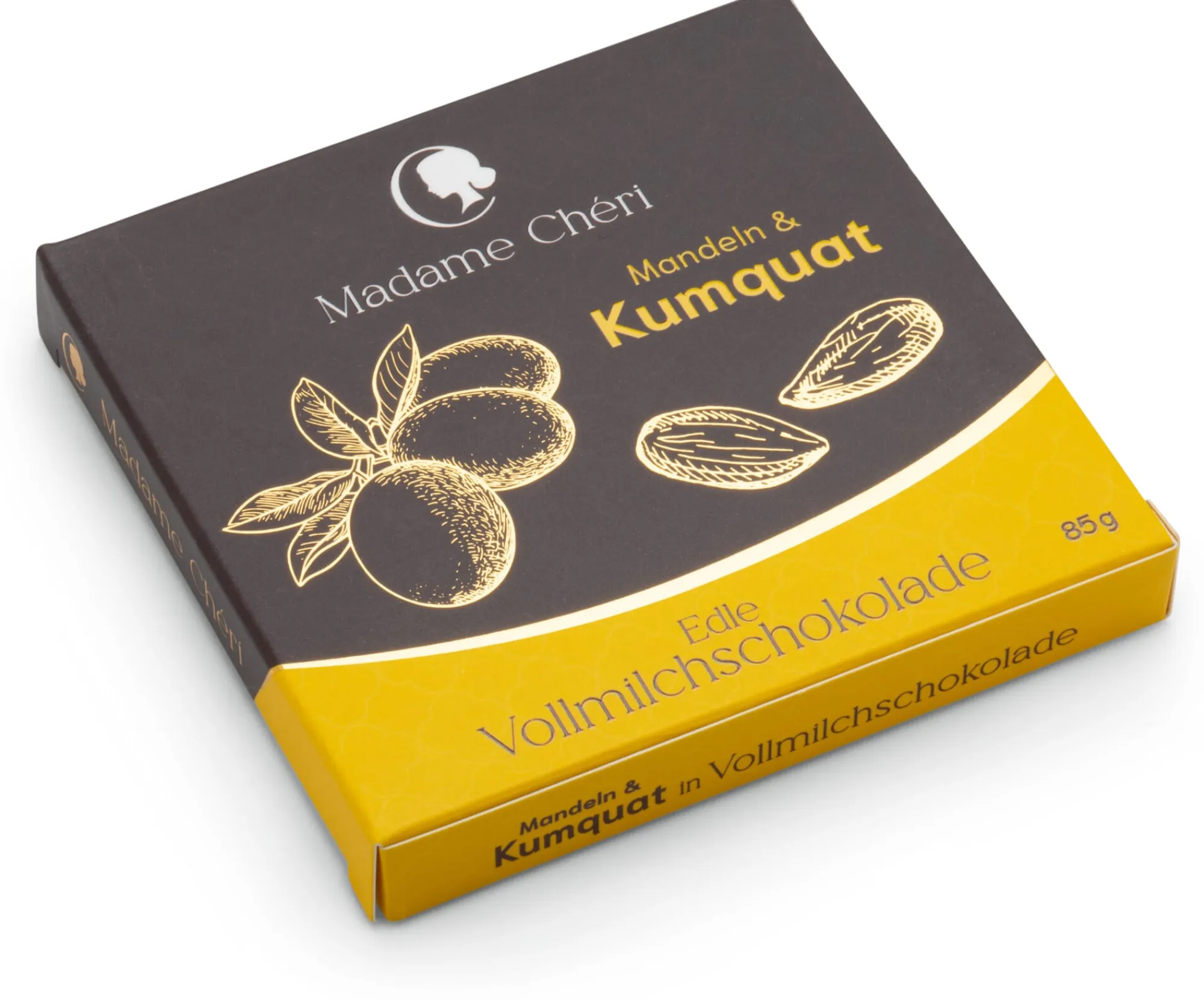 Schokolade * Madame Chêri Vollmilch Kumquat Mandel